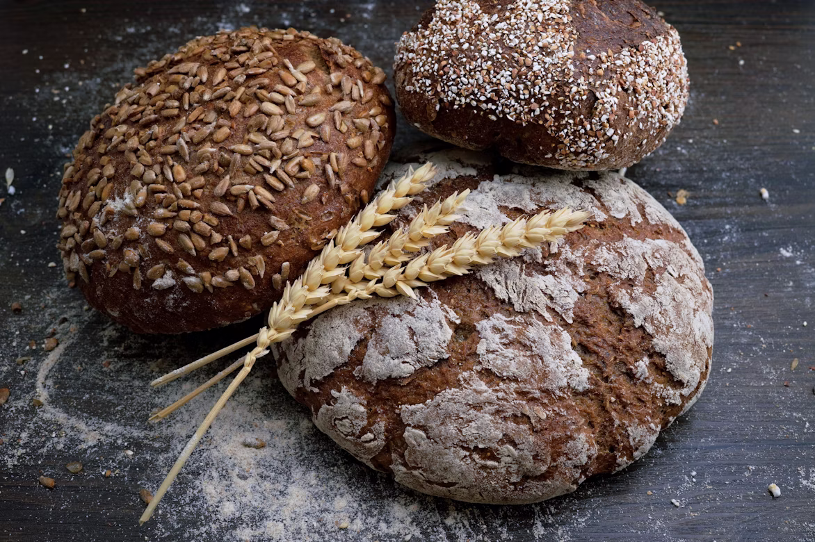 Freshly baked artisan bread and pastries at Sweet Crumb Bakery in Fayetteville, Arkansas