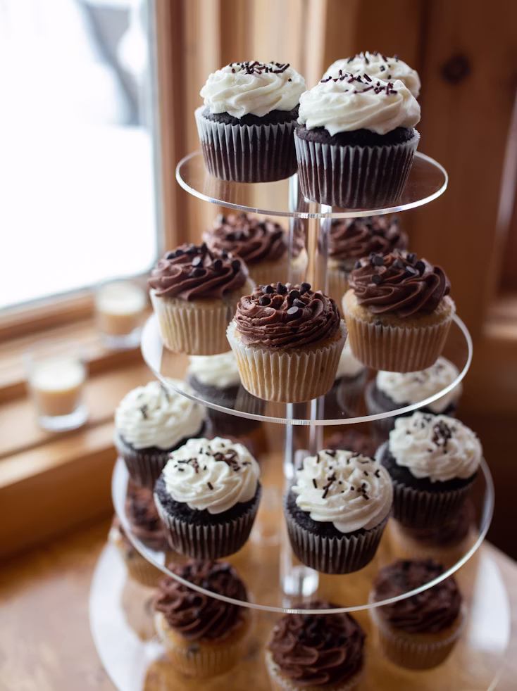 Frosted cupcakes from Sweet Crumb Bakery