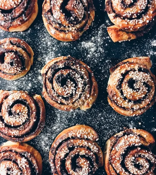 Cinnamon roll from Sweet Crumb Bakery